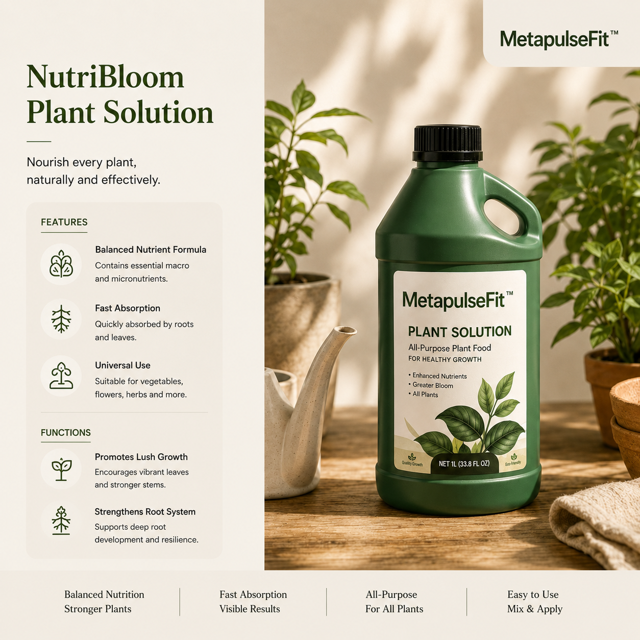 2MetapulseFit™ NutriBloom Plant Solution